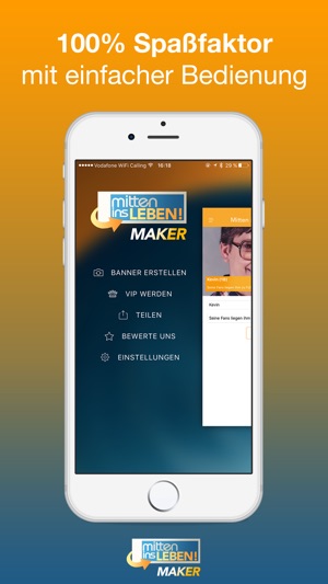 Mitten ins Leben Maker & Banner Generator(圖3)-速報App