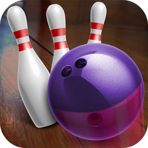 Ping Ball Bowling Color Icon