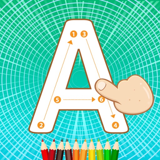 ABC Alphabet Tracing - Kids Learning Games Icon