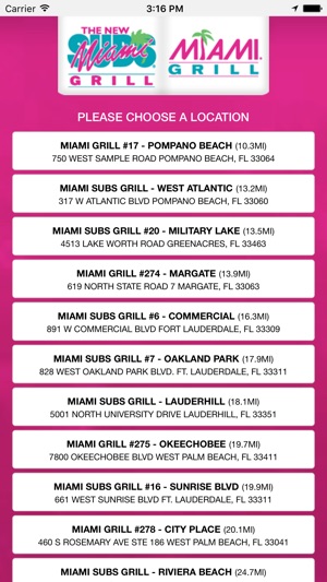 Miami Subs Grill(圖1)-速報App