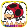 Kids Coloring Book Ladybug Game Educational