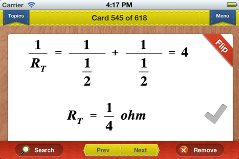 NY Regents Physics Prep Flashcards Exambusters screenshot 3