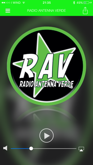 RAV RADIO ANTENNA VERDE