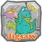 Easy Cartoon Dinosaur Jigsaw Puzzles