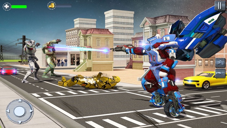 Motorcycle Robot Simulator