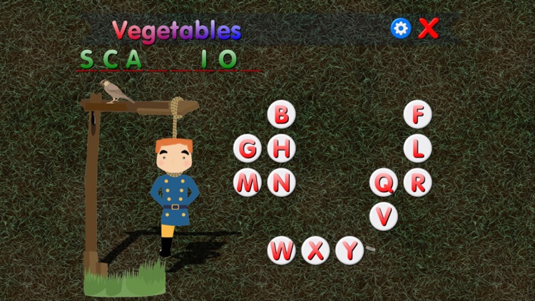 Vocabulary Builder with Hangman