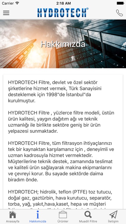 Hydrotech Filter