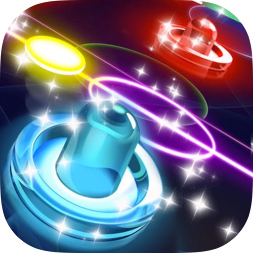 Glow Hockey HD - New Galaxy War Air Hockey iOS App