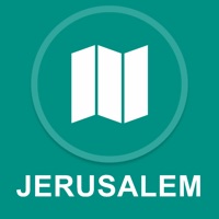 예루살렘, 이스라엘 : 오프라인 GPS 네비게이션 PC 용