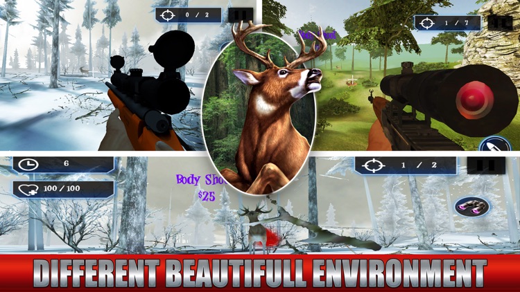 Ultimate Big Deer Hunt Simulator Sniper Challenge screenshot-3