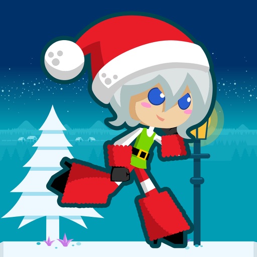 Santa Girl Run ~ Runner & Racing Games For Free iOS App