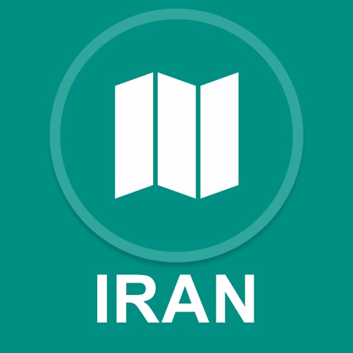 Iran : Offline GPS Navigation icon