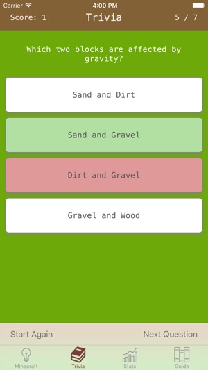 Trivia for Minecraft - Quiz and Craft Guide(圖5)-速報App