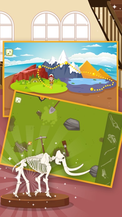 Prehistoric Fossils Mission - Dino Games screenshot 4