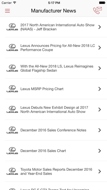 Lexus Escondido DealerApp