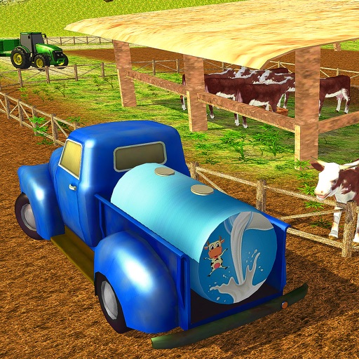 Milk Transporter Truck Simulator : Hay Farming Day