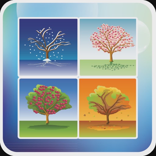 Seasons - English, Spanish, French, German, Russian, Chinese by PetraLingua Icon