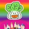 Doodle & Draw Vegetable By Finger Painting