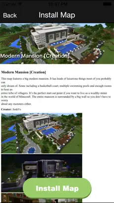 Screenshot 2 FREE Mansion & City Maps For Minecraft PE MCPE iphone