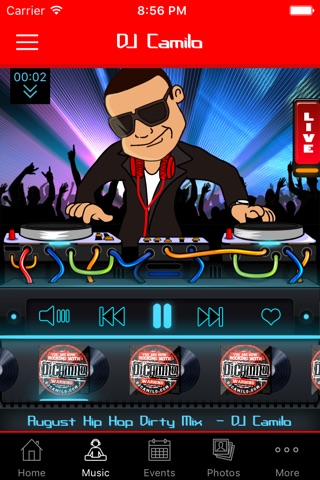 DJ Camilo screenshot 2