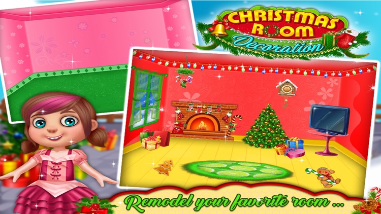 Christmas Room Decoration - Free kids game