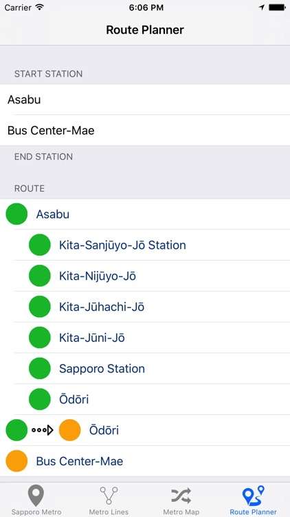 Sapporo Municipal Subway