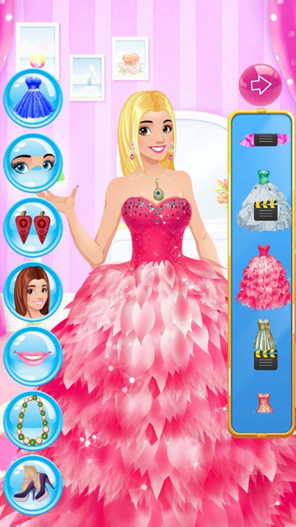 Princess Stylist Girls Dress Up and Makeup Salon