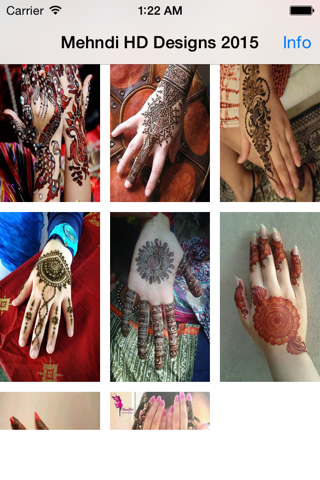 Henna Mehndi Tattoo Designs for Wedding Occasion screenshot 3