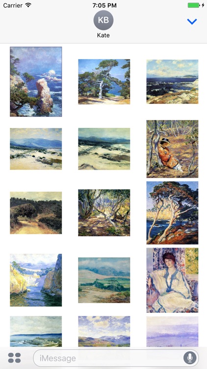 Guy Rose Artworks Stickers screenshot-3