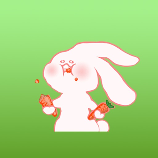 Gwen The Cute Little Bunny Stickers