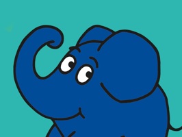 Sticker Elefant