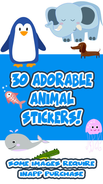 How to cancel & delete Adorable Animal Stickers for Messaging from iphone & ipad 1