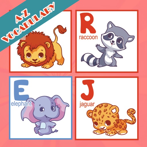 Animals A-Z Good Vocabulary Words For Kindergarten iOS App