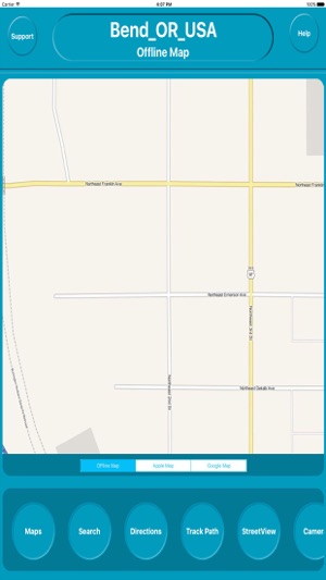 Bend OR USA Offline Map Navigation GUIDE(圖1)-速報App