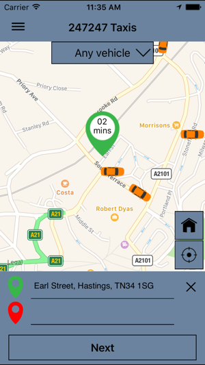 247 Taxis Hastings & Bexhill(圖2)-速報App