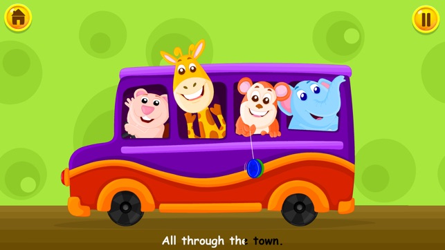 Wheels On The Bus - Kidlo Nursery Rhymes For Kids(圖2)-速報App