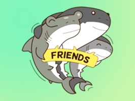 Shark Friends Stickers