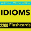 IDIOMS Exam Review App -2200 Flashcards & Concepts