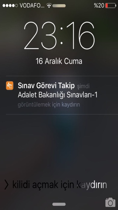 Sınav Görevi Takip screenshot 2