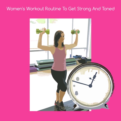 Women's workout routine to get strong and toned icon