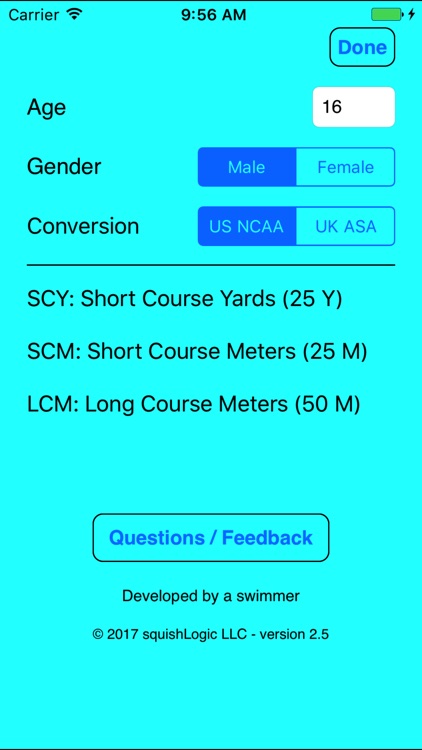Swim Converter screenshot-3