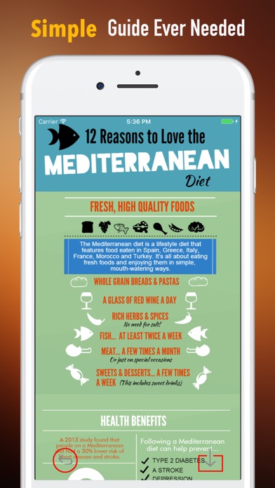 地中海のダイエット - おいしいレシピと食... screenshot1