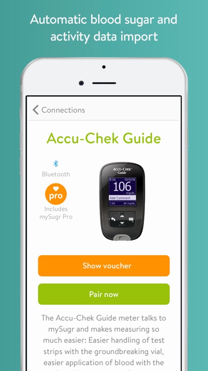 mySugr App: Easy to use daily diabetes logbook screenshot-0