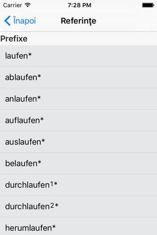Lingea German-Romanian Advanced Dictionary screenshot 4