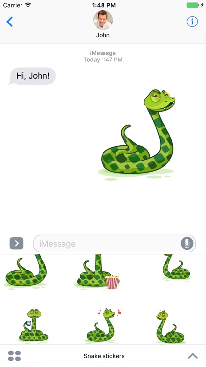 Snake - Stickers for iMessage