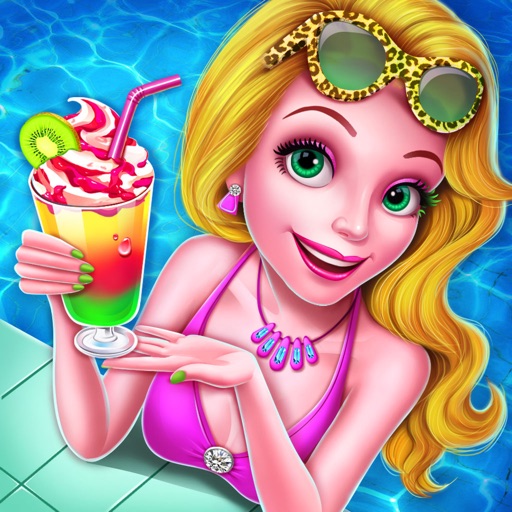 Splash! Pranksters Pool Party - girl makeover game Icon