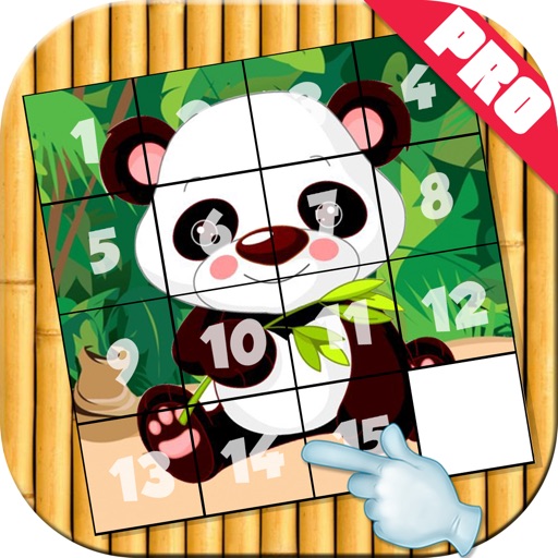 Panda Slide Puzzle For Kids Pro