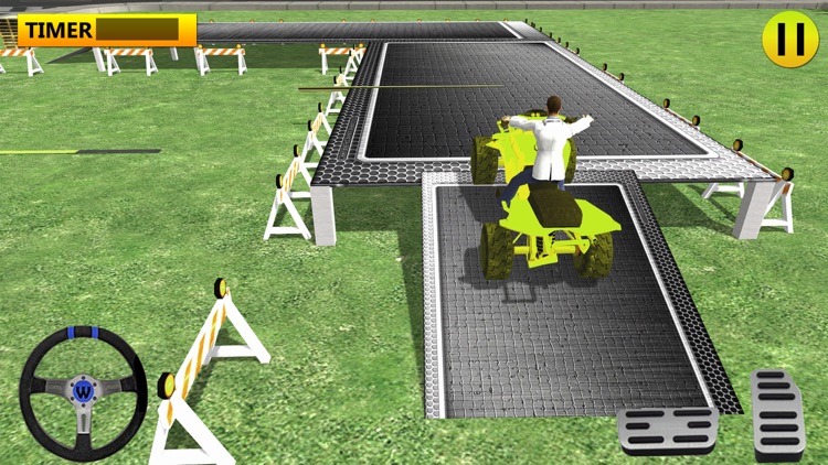 Quad bike tricky parking & crazy driving simulator