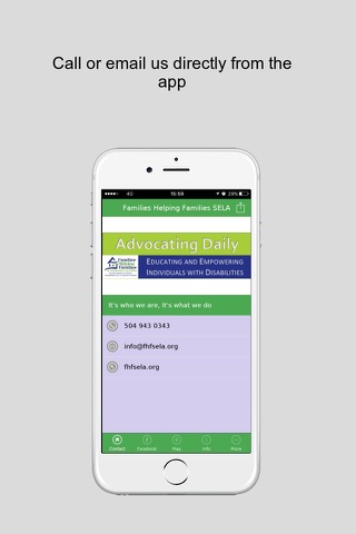 Families Helping Families SELA screenshot 2