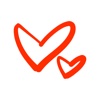 Emoji Hearts sticker - I love stickers for photos